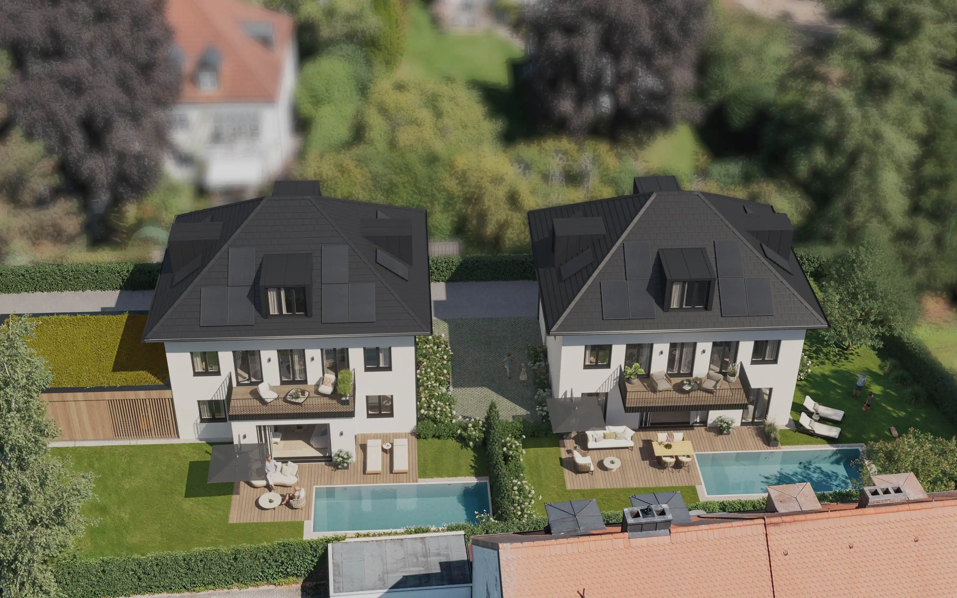 Doppelhaushälfte München Pullach